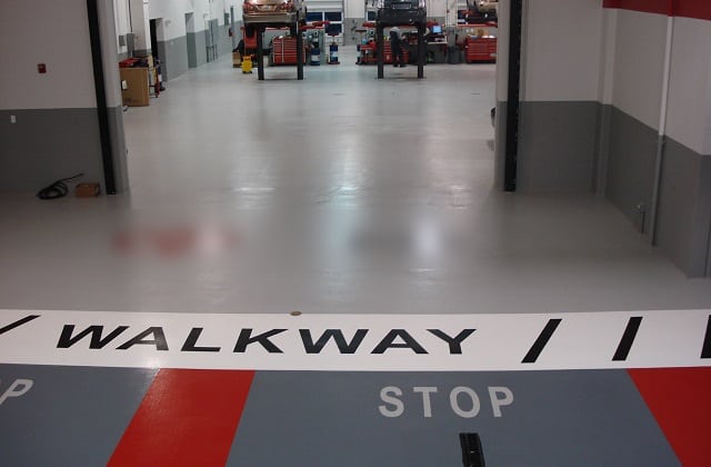 Stonhard Flooring System with text