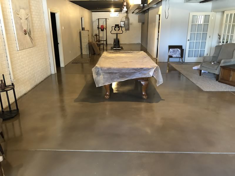 Grind stain coat floor coating